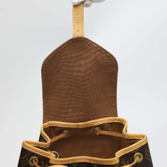 LOUIS VUITTON Authentic Brown Monogram Backpack main image 4